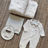 Tutina in ciniglia sabbia con funghetto TS53G BabyGi