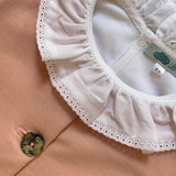 Completo LAB Federica gilet + bermuda rosa