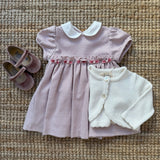 Scaldacuore con cappe color latte misto cashmere Isi F25I101BLLL
