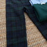 Pantalone con pences tartan blackwatch Mariella Ferrari PTG7