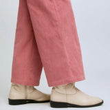 Pantalone Compania Fantastica velluto a costine rosa 11415