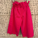 Pantalone LAB Laura gabardina di cotone fucsia