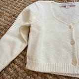 Cardigan scaldacuore burro Mariella Ferrari MAA1