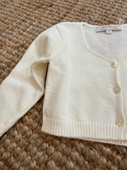 Cardigan scaldacuore burro Mariella Ferrari MAA1