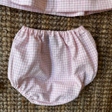 LAB Artemisia set with pink plush frill