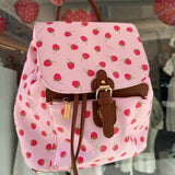 Zaino rosa con lamponi Naj-Oleari