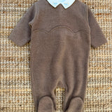 Tutina in micro pile tortora La Mascot 566502312