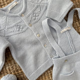 Completo newborn spezzato azzurro cielo DK121 DK119 DrKid