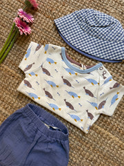T-shirt mezza manica pesci Pigeon 26SHOSA