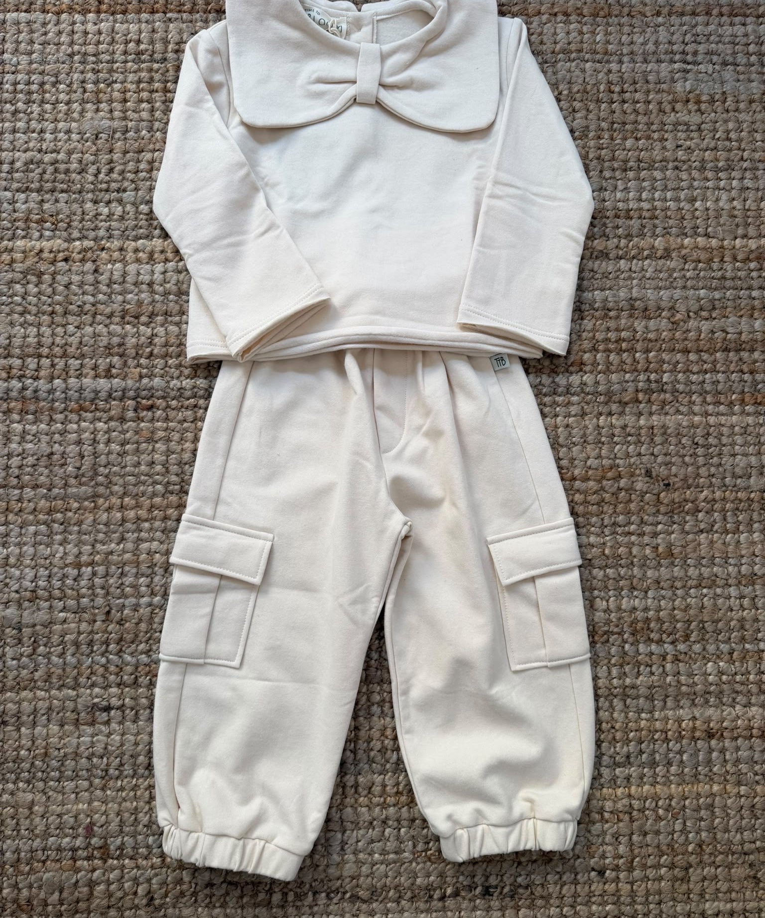 Pantalone tasche burro 138203 Time to Bloom