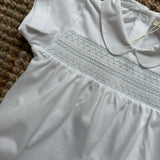 Pagliaccetto bianco e azzurro TL46BM Baby Gi