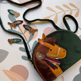 Pack mollette clips cavalli e cuori glitter Mimi & Lula