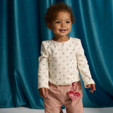 T-shirt newborn cannetè fiorellini Gingersnaps IGTS0652