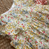 Abito fantasia fiorellino Flora DBV26418