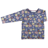 T-shirt manica lunga fiorellini 25TSHAWBL