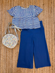 Top righe burro blu Compania Fantastica 40408