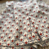 Gonna pantalone LAB in velluto millerighe fantasia mele