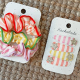 Pack scrunchies righe H2570M