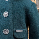 Cappottino verde bottiglia 3117 Marae