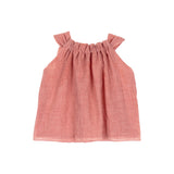 Top rosa con fiocco laterale Tartaleta B8278