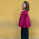 Cardigan ciliegia abbottonatura petalo La Mascot 541804312