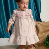 Abito newborn ricamo smock Gingersnaps IGDR1259