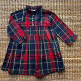 Abito camicia da notte tartan DBI25P04