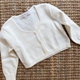 Cardigan scaldacuore burro Mariella Ferrari MAA1
