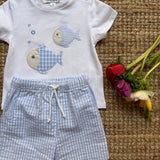 T-shirt in jersey patch pesciolini fantasia Malvi & Co S26B205CAJJ