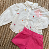 Shorts fucsia Compania Fantastica 43422