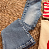 Jeans stretch mid rise skinny flaire lavaggio celeste Noelia LTB