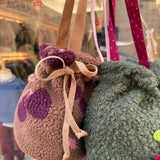 Borsa bucket LAB teddy ciliegie