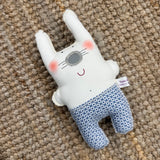 Pupazzo CONIGLIO mis. grande - Tessuti e Vissuti capsule x LANUVOLALAB