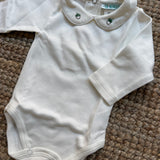 Body LAB newborn colletto ricamato ghiande