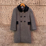 Cappotto in lana grigio I251001