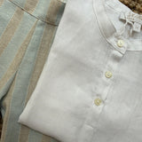 Camicia coreana bianco Mariella Ferrari CAD4
