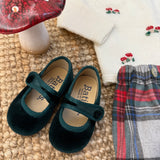 Maglioncino colletto frill latte con funghetti ricamati Mi Lucero x LA NUVOLA LAB I25271