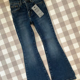Jeans stretch mid rise skinny flaire  Noelia