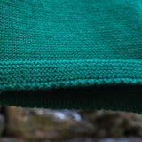 Cardigan girocollo verde scuro Mi Lucero x LA NUVOLA LAB I24064