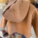 Giacchina con cappuccio teddy 138903 Time to Bloom