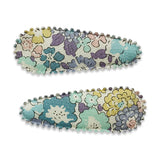 Pack 2 mollette clips Suzanne tessuto Liberty of London