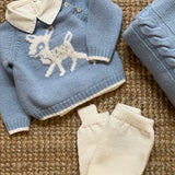 Completo spezzato newborn cerbiatto Mi Lucero x LA NUVOLA LAB 26311