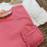 T-shirt cropped rosa babol Compania Fantastica 11402