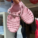 Sandali da spiaggia in gomma granchietto rosa confetto Méduse