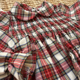 Abito LAB tartan con boomers abbinata