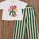 T-shirt cropped tulipani fluffy Compania Fantastica 42433