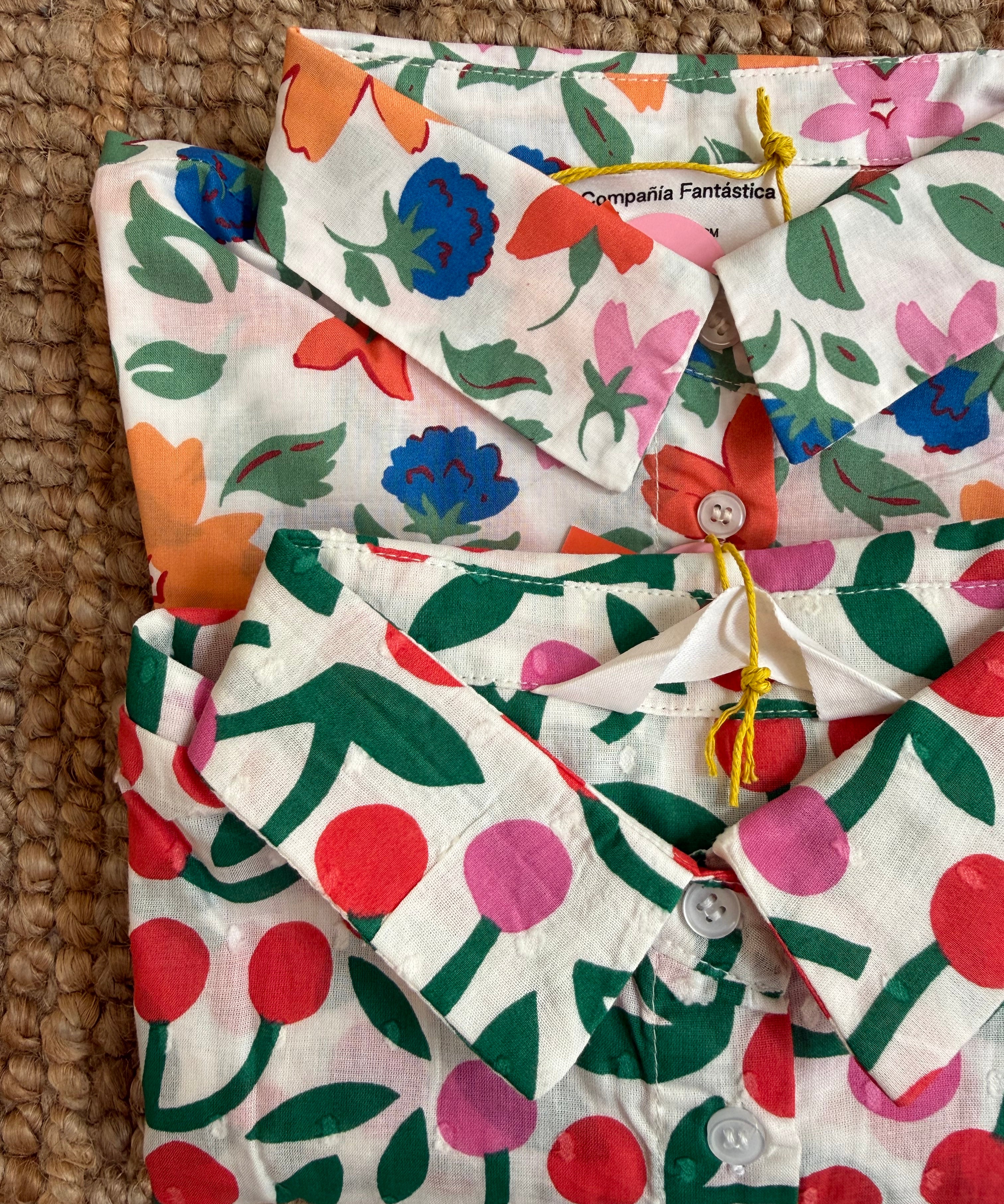 Camicia fiori Compania Fantastica 41900