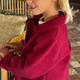 Cappottino rosso granata 3117 Marae