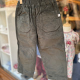 Pantalone velluto a coste verde 138502 Time to Bloom