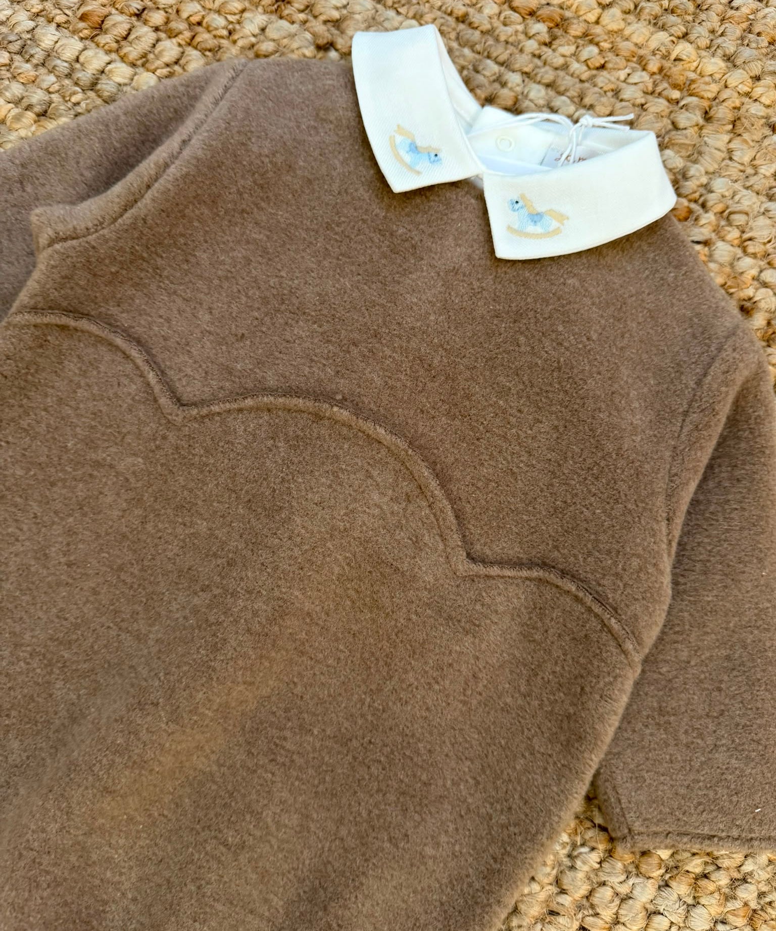 Tutina in micro pile tortora La Mascot 566502312